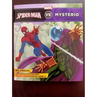 Buku cerita anak Marvel Spiderman vs Mysterio