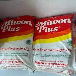 Miwon Plus Ukuran 1 Kg 1 Dus (  Isi 12 Bungkus )