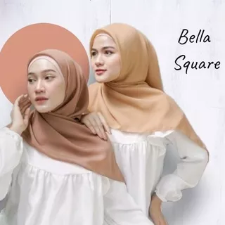 Kerudung Bella Square -Jilbab Segiempat-  jilbab Bella Square - Bella Square Terbaru - Bella Square Premium - Bella Square Murah