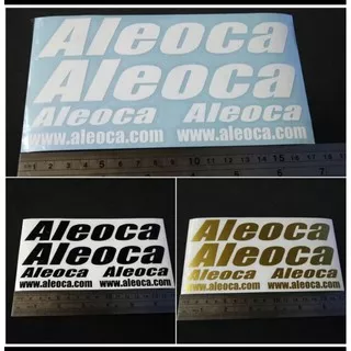 Cutting Sticker Frame SEPEDA ALEOCA