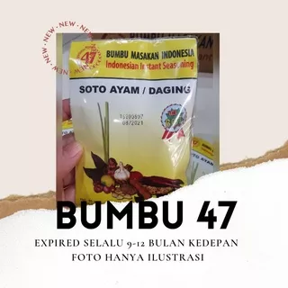 BUMBU 47 MALANG - BUMBU INSTANT - SOTO AYAM / DAGING