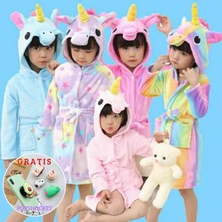 COD ONESIE KIMONO HANDUK UNICORN COSPLAY HEWAN KARAKTER ANAK KOSTUM SAPI LEOPARD STITCH JERAPAH