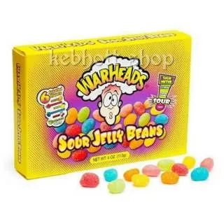 Warheads warhead`s warhead Sour Jelly Bean 113gr