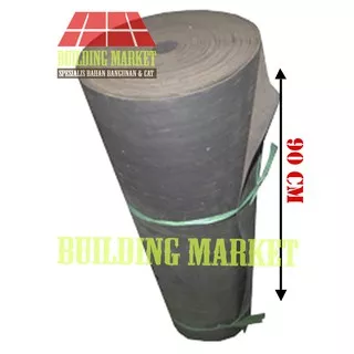 KARPET TALANG AIR / KARPET ATAP / TIBER TALANG HITAM 90 CM @1 METER