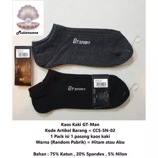 Kaos Kaki GT MAN Socks Sneaker CCS SN-02