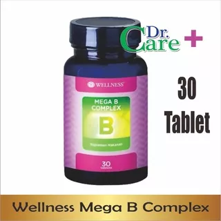 Wellness Mega B Complex 30 Tablets BPOM