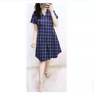 DRESS ASYIFA ADA PILIHAN MOTIF CASUAL DRESS DRESS WANITA FASHION KOREAN STYLE 07