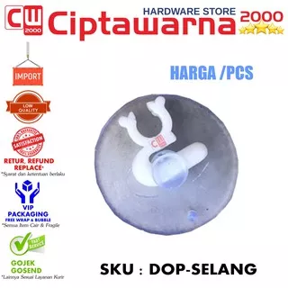 Dop / Kop Selang Aerator CO2 Aquarium Karet Selang Kaca