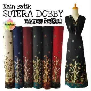 Kain Batik Sutera Dobby Bambu PB1760