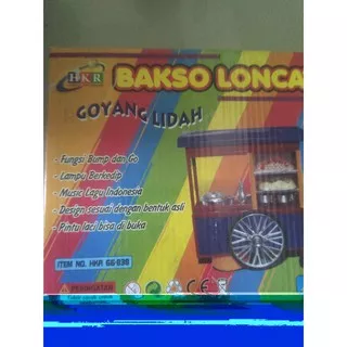 Grobak bakso mainan