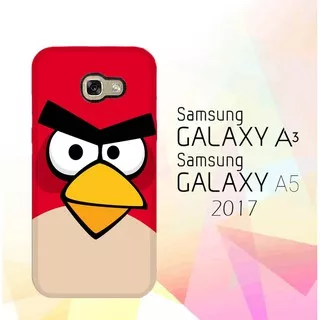 Custom Hardcase Full Print Samsung Galaxy A3|A5 2017 Angrybird Face Games Z0015 Case Cover