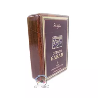 Spesial Edition Kotak Rokok Kayu Gudang Garam Surya 16 / Cigaret Storage / Wadah Terbatas