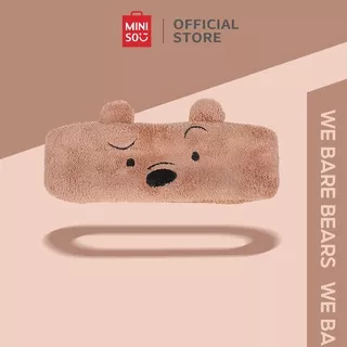 Miniso Official We Bare Bears Headband Mini Hairband / Bando / Penutup Mata Ikat kepala Bandana Kucing