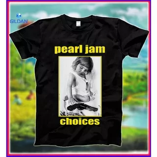 Tshirt pearl jam choices kaos band musik metal kaos wanita kaos laki laki