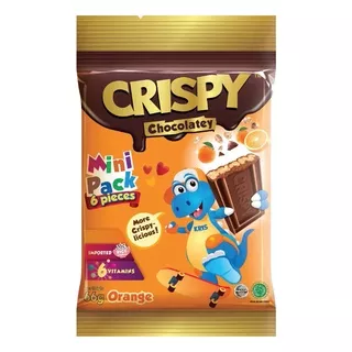 Coklat CRISPY Mini Pack isi 6pcs - Orange