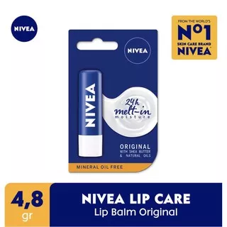 [Ready 100% ORI] PK - NIVEA Lip Care Original - 4.8g