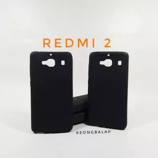 Case Xiaomi Redmi 2 Prime / 2s Softcase Ultrathin Black Matte