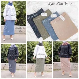 Kylie Skirt | Rok Span | Rok Kerja | Rok jumbo bigsize | Rok Panjang Wanita