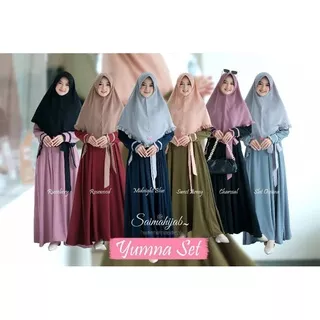 GAMIS SYAR`I SAIMA HIJAB YUMNA SET DISKON 10%