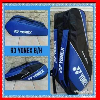 Tas yonex badminton tas bulutangkis yonex tas yonex ruang 3 kapasitas besar tas yonex murah R3