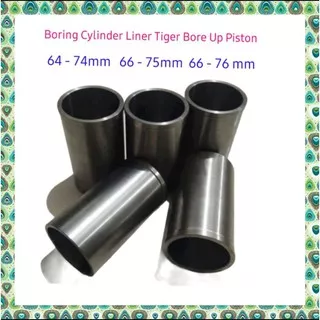 Boring Cylinder Liner Tiger Bore Up Piston Start 64 - 74  mm   66 - 75mm 66 - 76 mm