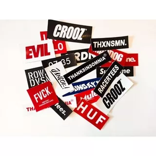 Stiker Sticker Distro Pack series Brand Case Phone LOGO Vans RED BLACK Band Aesthetic Grosir Murah Pop Art Clothing Basic Daily Tumblr Laptop Motor Helm HP Casing Striping Tempel Label Merk Dinding Graftac Vinyl High Quality deca