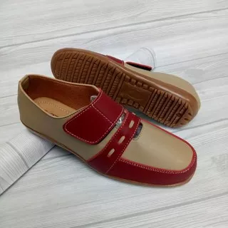 SEPATU WANITA SEPATU FLAT SEPATU MOCCA SUPER SEPATU CANTIK KEREN SEPATU FLAT BALLET GAUL ANTI SELIP SEPATU KULIT