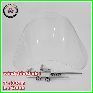 Windshield motor universal / visor temeng universal / windshield beat / windshield vario / windshield/winsil/tameng angin/visor/visor angin/pelindung dada/windsil/windsild beat karbu /windsild variasi/windsild vario/windsild scoopy/windshield scoopy/tamen