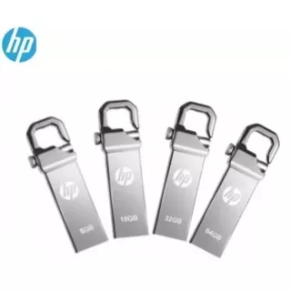 Flashdisk / Flash Drive / Usb Drive HP 4GB / 8GB / 16GB / 32GB / 64GB v250w / USB Flashdisk 64 GB / Flash Disk Flash Drive-All Smartphone / Laptop-Silver