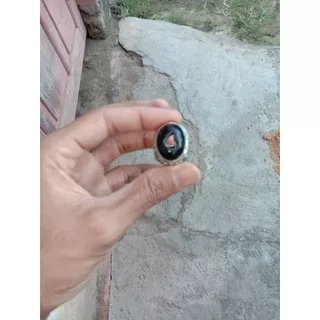 cincin fosil galih kelor. lubang tengah