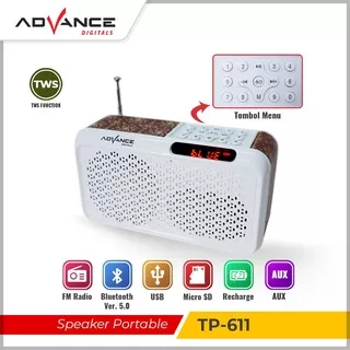 Speaker Advance Tp-611 BT Bluetooth Portable music box advance TP611 Portable BT