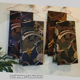 Kain Batik Semi Sutra Voil, Bahan Batik Motif Bunga Tratay Batik Execlusive Bahan Printing Kain Halus 1/2 Meter Batik Murah | Bahan Batik Couple | Bawahan Kebaya Batik Wisuda | Bakal Batik Pria Dan Wanita