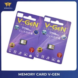 V-GeN Micro SD 16GB / Memori Vgen 16 GB / Memory Card V-gen Original 4GB / 8GB / 16GB