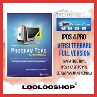 PROGRAM KASIR TOKO IPOS 4 TERBARU SOFTWARE ALL PC APLIKASI FULL VERSION AKTIVASI WINDOWS GARANSI