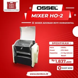Mesin Mixer Adonan Horizontal Mixer Roti  Horizontal Dough Mixer Mesin