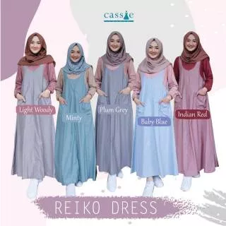 Reiko dress by cassie | Gamis Denim | Gamis overall