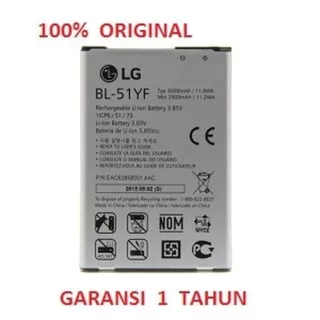 100% ORIGINAL Baterai Battery Batere LG BL-51YF BL51YF / LG G4 , G4 DUAL , G4 STYLUS , X MACH