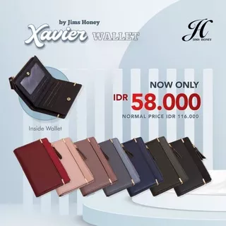 Dompet Wanita Import Mini Lipat Kecil/Jimshoney Xavier Wallet Tipis Murah/ dompet Cewek/Remaja Korea Lucu /Banjarbaru Banjarmasin Kalimantan Selatan Surabaya Semarang Kado Ultah Cewek Anniversary