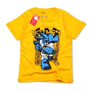 Umur 1-8 tahun [S,M,L,XL] Konveksi Besar Kaos anak distro termurah Grosir Pakaian anak laki laki Ecer Baju anak cowok Atasan anak superhero Robot terlaris Batmn Lari Mustard Airlane Hiver Orina Bandung