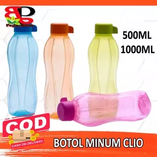 [ COD ] Botol Air Minum Clio 1000ml dan 500ml / Botol Minum Sport Clio