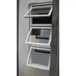 jendela alumunium 3 daun uk. 40x120 (free packing kayu)