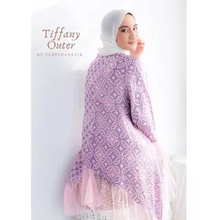 PREMIUM COLLECTION Tiffany Outer Blouse Atasan Batik Viscose Elegant Murah Limited Edition