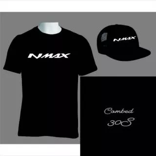 KAOS BONUS TOPI TRUCKER YAMAHA NMAX KOMUNITAS MOTOR KEREN MURAH