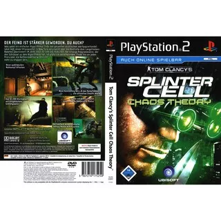 Kaset Ps2 Game Tom Clancy`s - Splinter Cell Chaos Theory