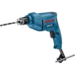 Mesin Bor Tangan Listrik BOSCH GBM 350 10mm Bor Besi Kayu Metal GBM350 10 mm Electric Drill