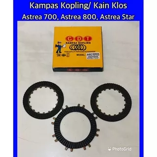 KAMPAS PLAT KOPLING/KAIN KLOS HONDA ASTREA C70 C700 C800 ASTREA 800