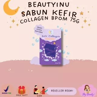 Sabun Kefir Collagen BEAUTYINU Sabun Pemutih Badan BPOM 75 Gram ORI