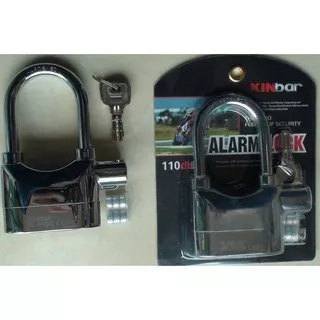 Gembok Alarm / Alarm Lock (Anti Maling, Suara Nyaring)