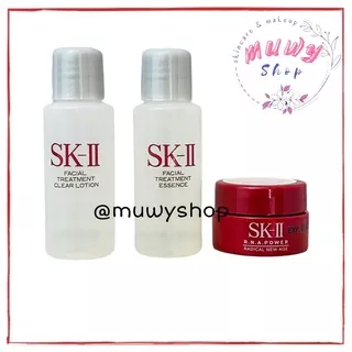 [MINI SIZE] SK-II SKII SK2 Pitera Welcome Set Trial Kit ( FTE 10ml + FTCL 10ml + RNA 2.5gr )