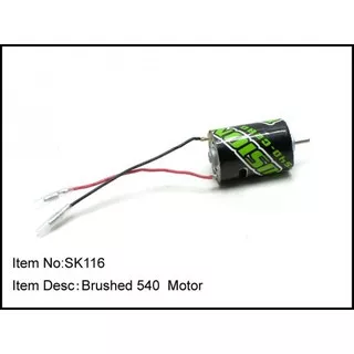 CASTER SK116 MOTOR BRUSHED 540 30000RPM 17T